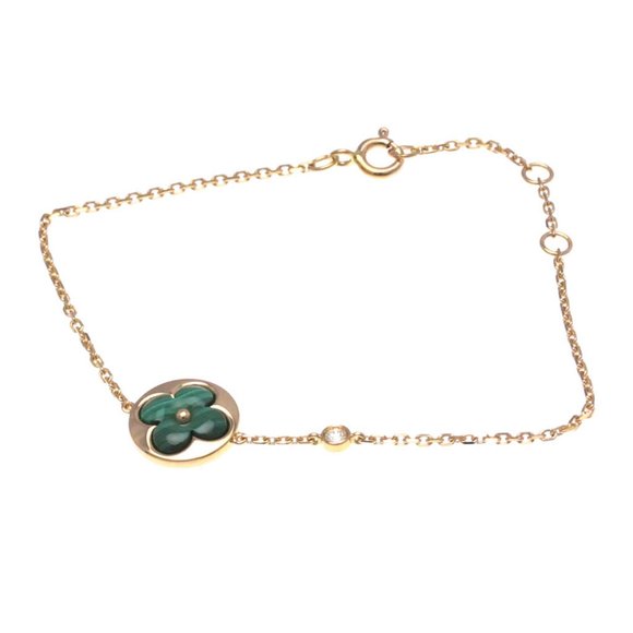 LOUIS VUITTON 18k Rose Gold Charm Bracelet - Picture 1 of 10